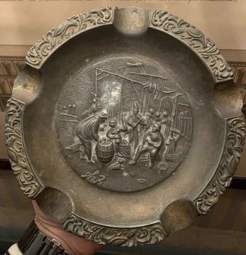 Portacenere vintage ottone - portacenere,