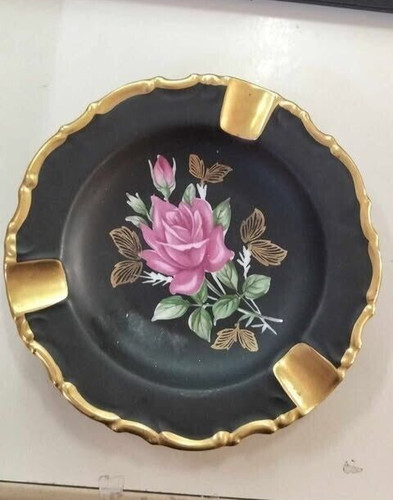 Posacenere piatto ceramica - posacenere,