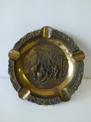 Portacenere vintage ottone - portacenere, in
